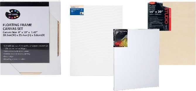 40% off All Canvas, Panels, Boards and Floating Frames