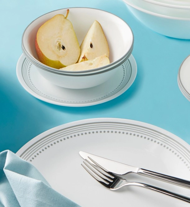 40% off Corelle Mystic Grey 12 Piece Dinnerset