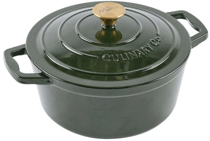 40% off Culinary Co by Manu Cast Iron Casserole Dish 4.7L