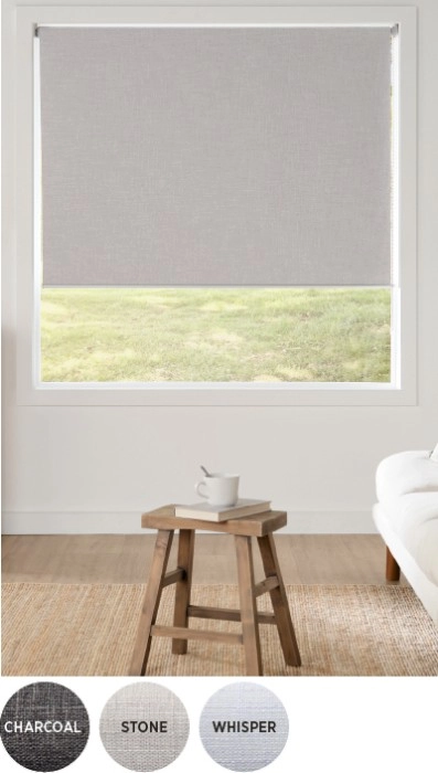 40% off Neutrals Blockout Roller Blinds