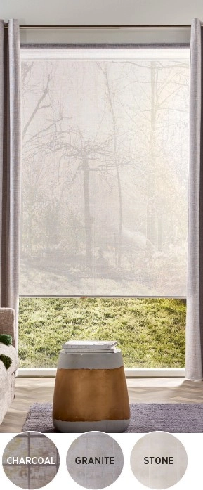 40% off Neutrals Sheer Roller Blinds