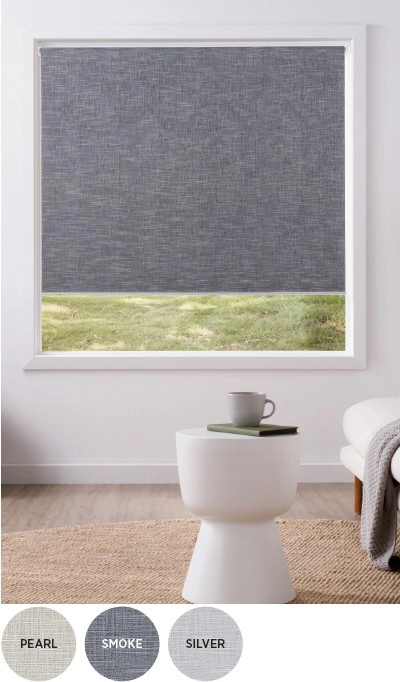 40% to 50% off Mira Jacquard Blockout Roller Blinds