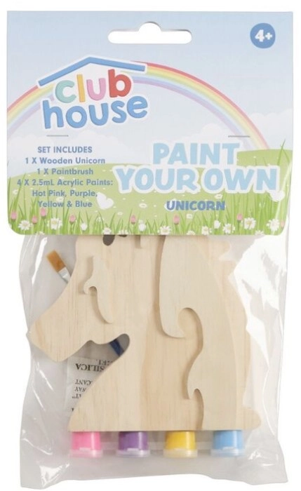 50% off NEW Club House Paint Your Own Unicorn Multicoloured