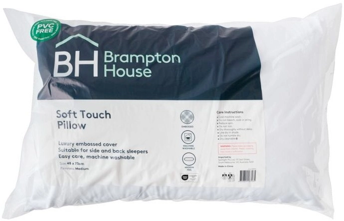 Brampton House Soft Touch Standard Pillow