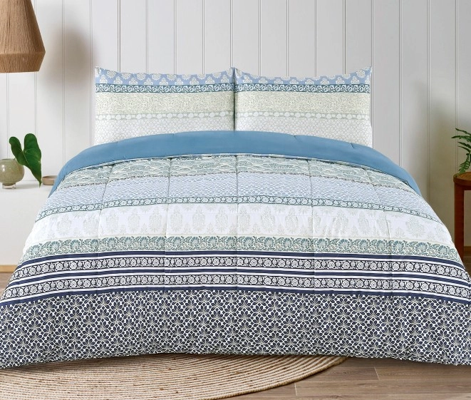 Emerald Hill Dana Printed Comforter Set