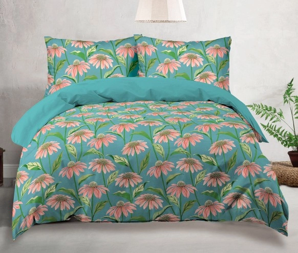 Emerald Hill Dazi Printed Quilt Cover Set