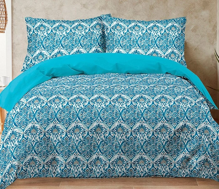 Emerald Hill Medallion Printed Quilt Cover Set