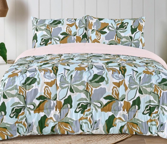 Emerald Hill Wildflower Printed Comforter Set