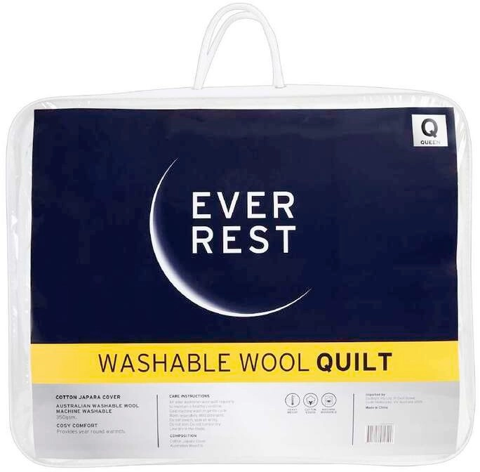 Ever Rest Washable Wool Quilt