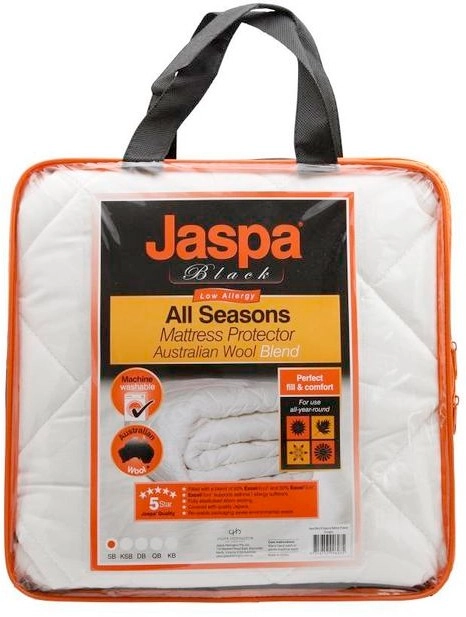 Jaspa All Seasons Australian Wool Mattress Protector