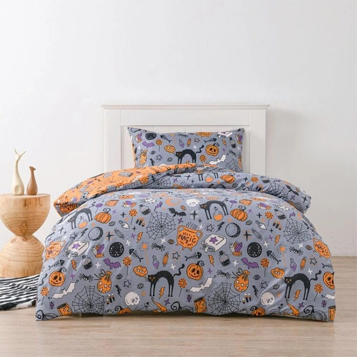 Kids House Merlin Halloween Quilt Cover Set