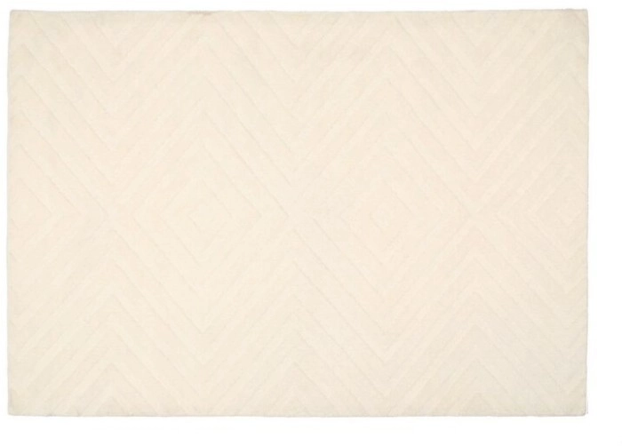 KOO Knitted Chevron Polyester Rug