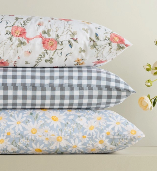 KOO Printed Washed Cotton Sheet Sets