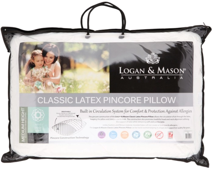 Logan & Mason Classic Latex Pillow