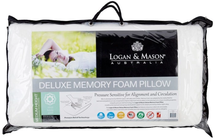 Logan & Mason Deluxe Memory Foam Pillow