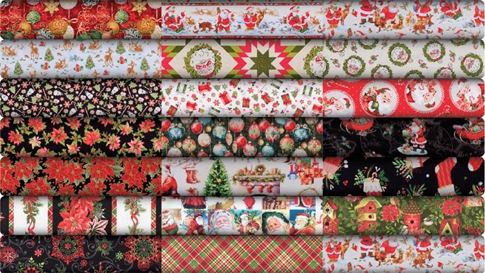 NEW All Christmas Fabrics