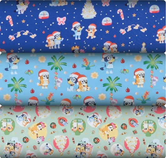 NEW All Licensed Christmas Fabric