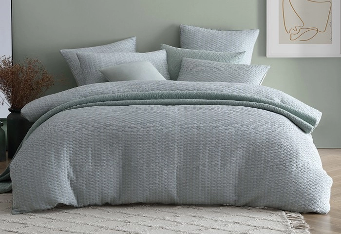 Platinum Frankie Quilt Cover Set