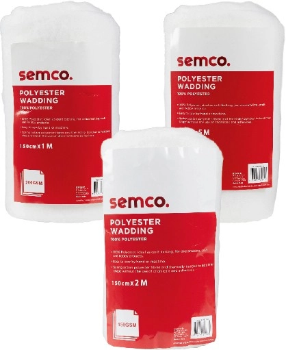 Semco Polyester Waddings Pre-Cuts