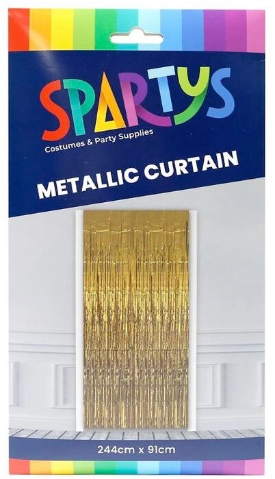 Spartys Metallic Curtain’s