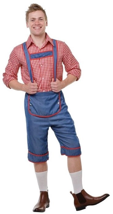 Spartys Oktoberfest Bavarian Lederhosen Multicoloured