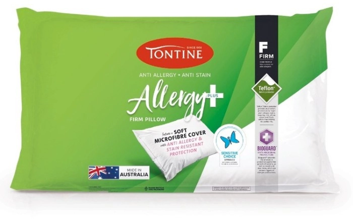 Tontine Allergy Plus Firm Standard Pillow