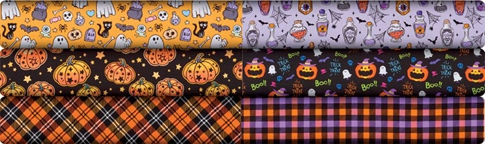 All Halloween Quilting Prints By The Metre