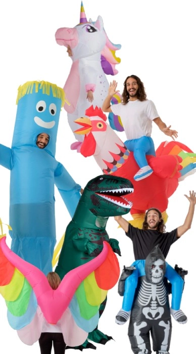 Spartys Inflatable Costumes