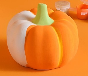 Spooky Hollow Do It Yourself Ceramic Pumpkin