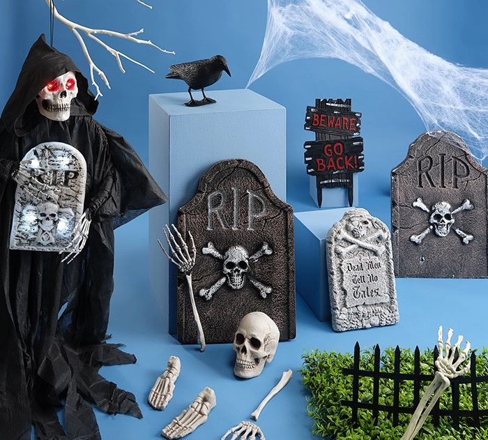 Spooky Hollow Graveyard Decorations