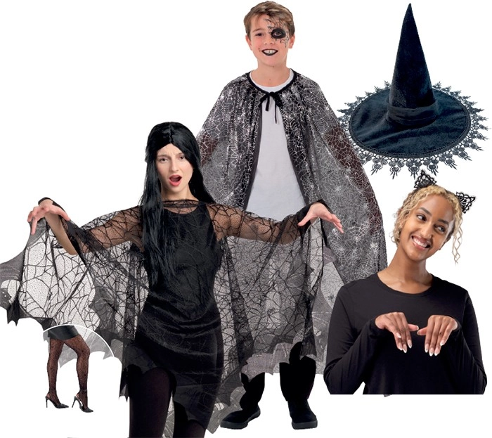 Spooky Hollow Lace Costumes & Accessories