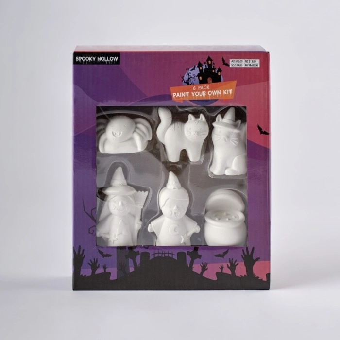 Spooky Hollow Paint Your Own Plaster Set of 6