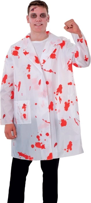 Spooky Hollow Scary Doctor Bloody Coat Costume