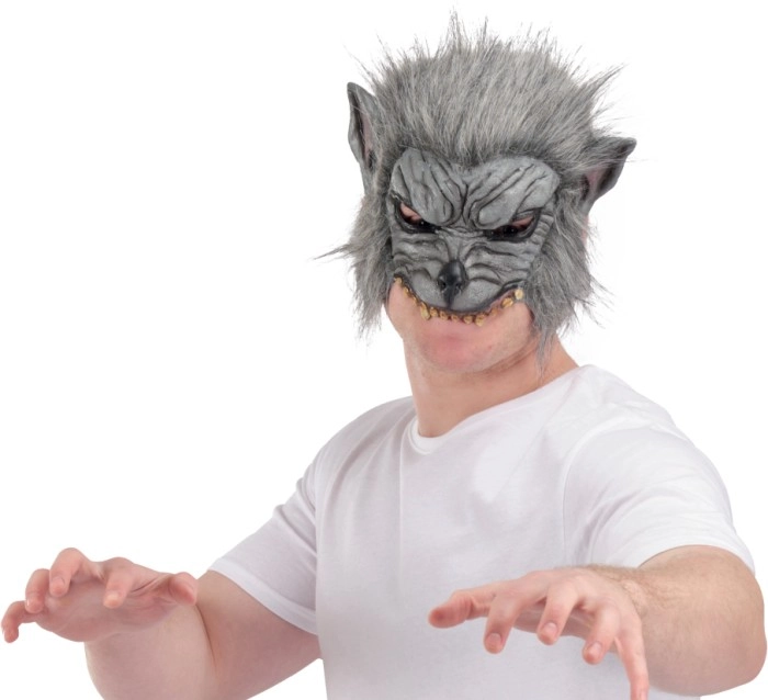 Spooky Hollow Werewolf Half Mask