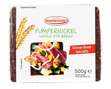 Modersohn’s Pumpernickel Bread 500g