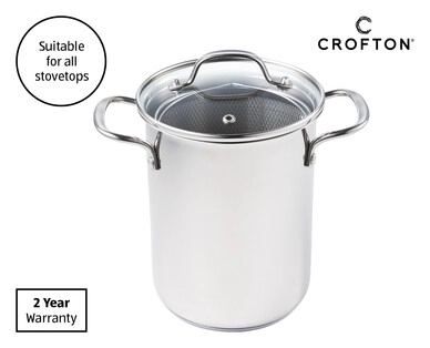 Stainless Steel 2-Tier Steamer Pot or Asparagus Pot