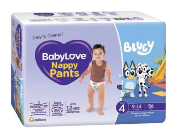 BabyLove Nappy Pants 42 to 56 Pack