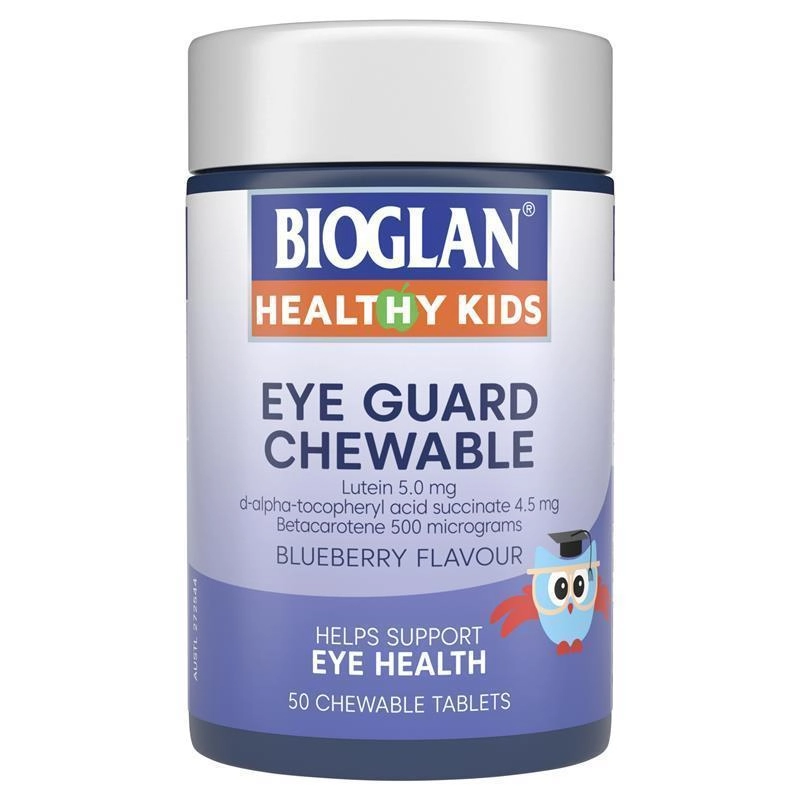 Bioglan Kids Eye Guard Chewable 50 Tablets