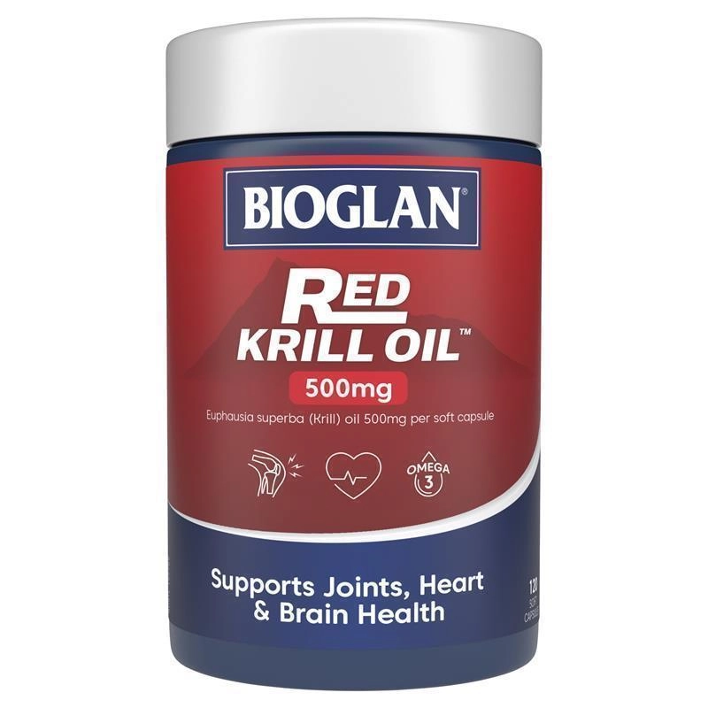 Bioglan Red Krill Oil 500mg 60 Capsules