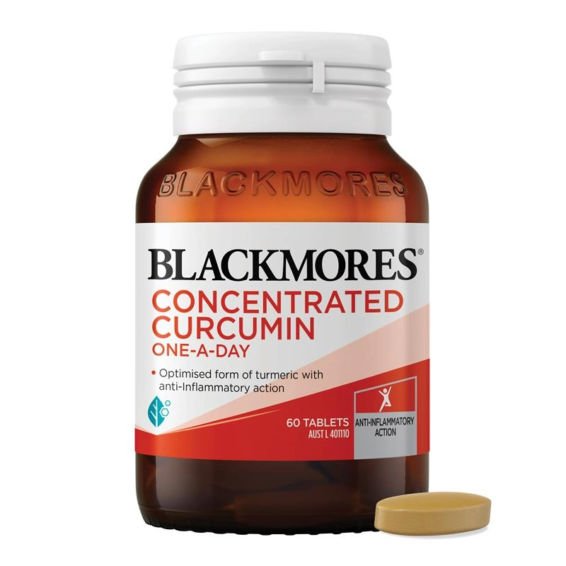 Blackmores Concentrated Curcumin One-A-Day 60 Tablets