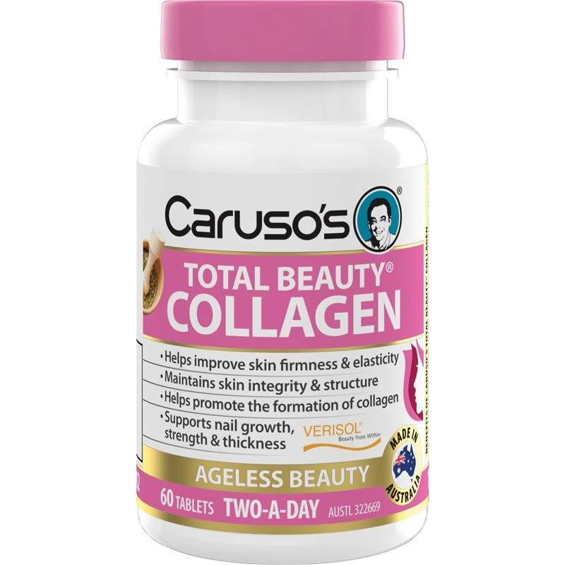 Caruso’s Total Beauty Collagen 60 Tablets