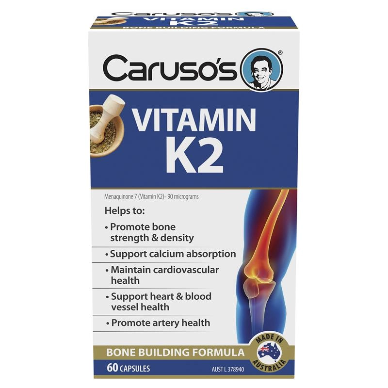 Caruso’s Vitamin K2 60 Capsules