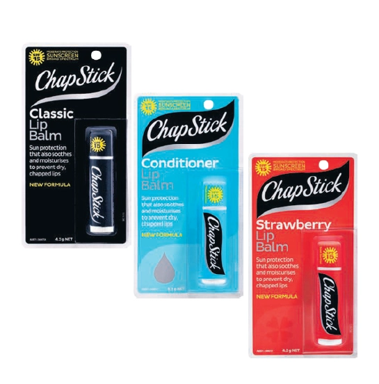 Chapstick SPF15 Lip Balm Assorted Variants