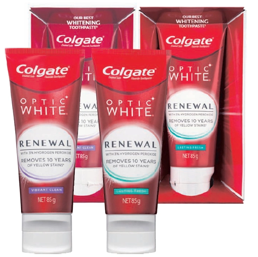 Colgate Toothpaste Optic White Renewal 85g Assorted Variants