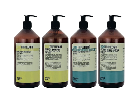 Eight Triple Eight Haircare Range