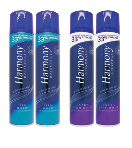 Harmony Hairspray Range