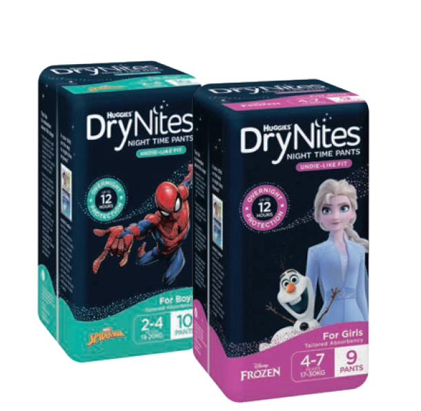 Huggies DryNites Range