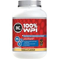 INC 100 WPI Vanilla Flavour 2kg