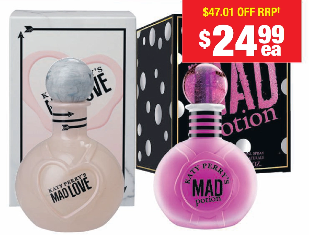 Katy Perry’s Mad Love or Mad Potion 100ml EDP