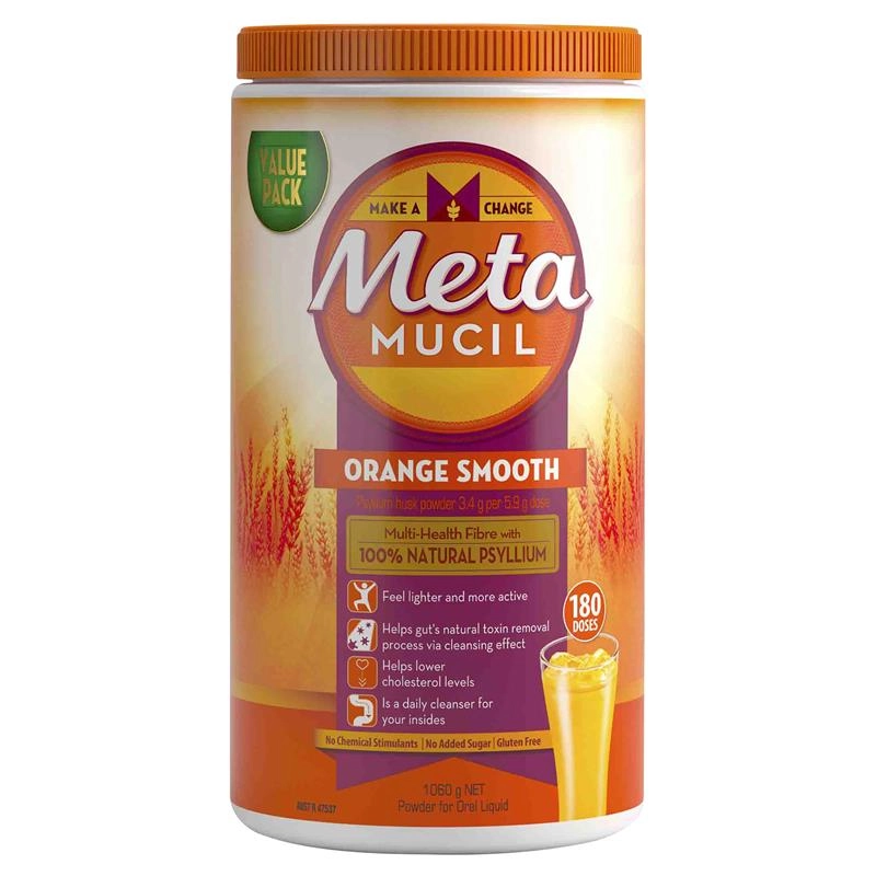 Metamucil Smooth Orange 180 Doses